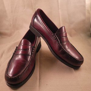 DresSports by Rockport Brown Burgund Dress Penny Loafers Men's Shoes Size 8.5